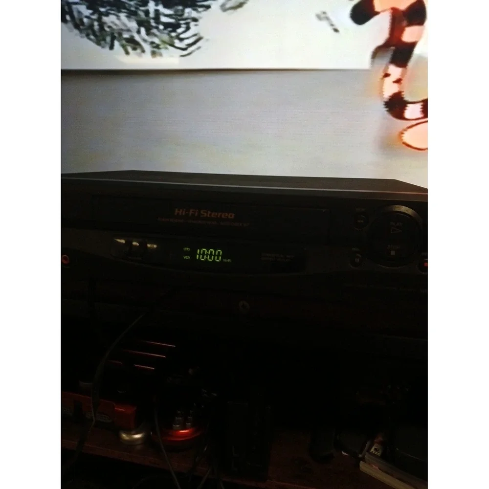 Sony SLV-N55 4-Head Hi-Fi Stereo VCR Video Player Recorder No Remote - TESTED